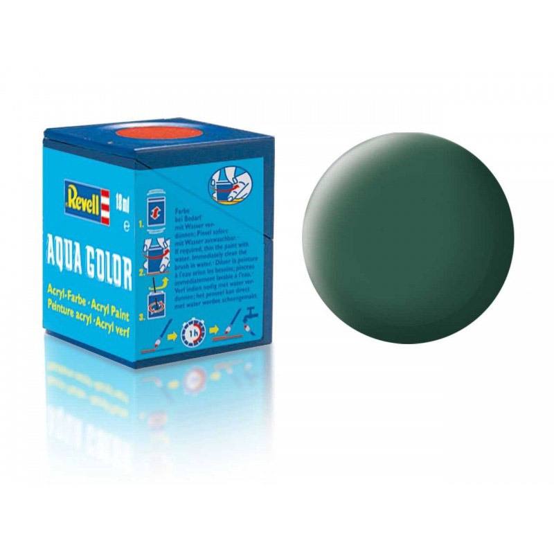 Revell Pintura Aqua Color 39 Verde Oscuro Mate 18 Ml