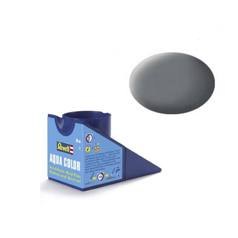 Revell Pintura Aqua Color 47 Gris Raton Mate 18 Ml