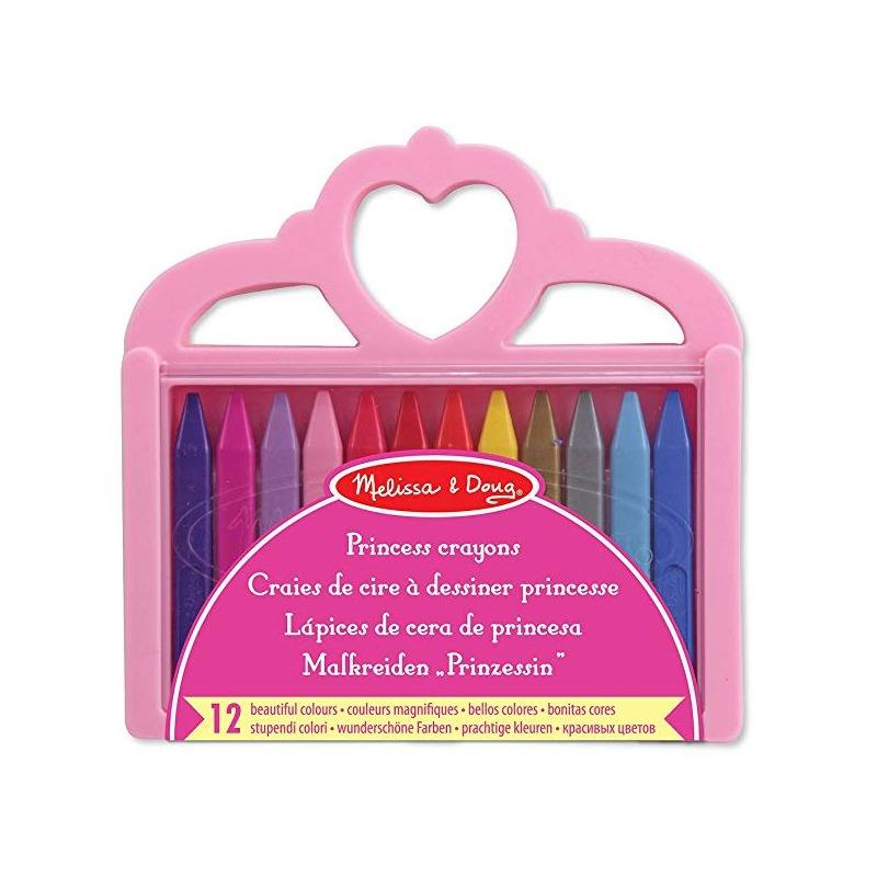 Melissa & Doug Arte Y Manualidad 4155 Princess Crayon Set