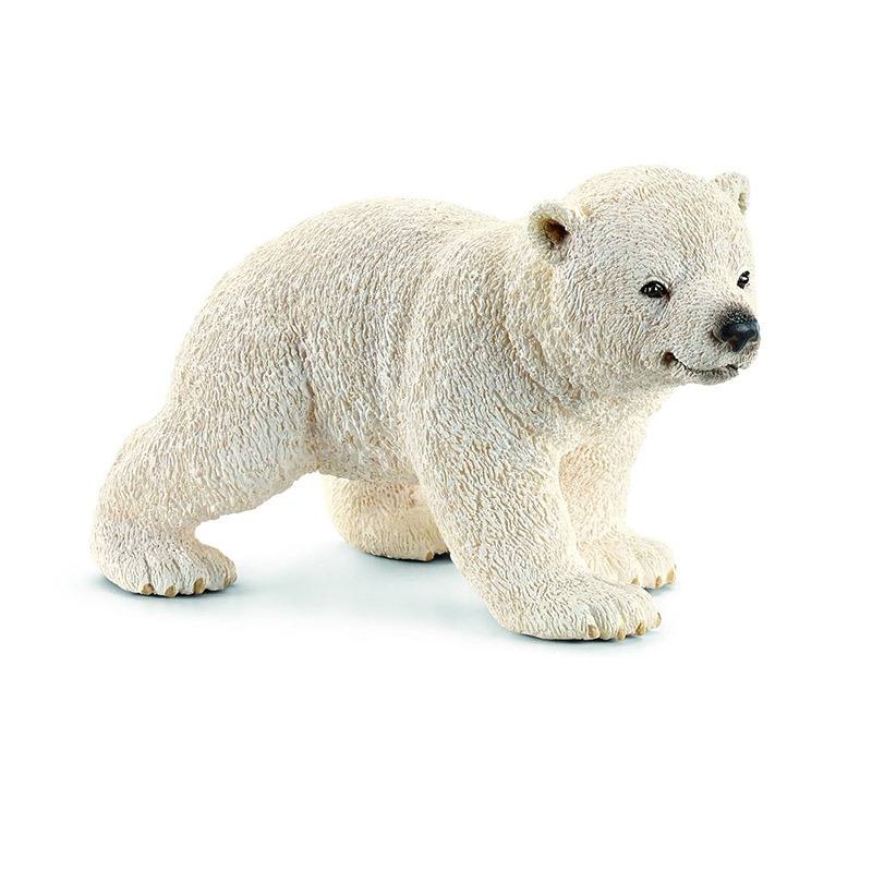 Schleich Vida Salvaje 14708 Cachorro De Oso Polar Caminando