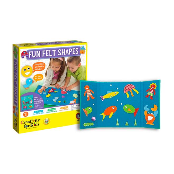 Creativity For Kids 1274000 My First Fun Felt Shapes Kit