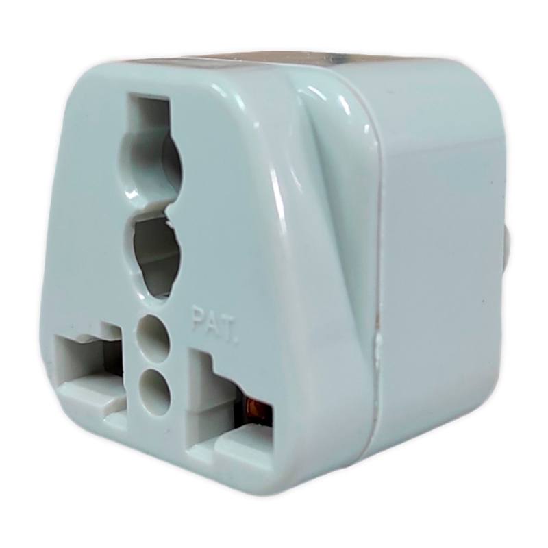 COCODRILO CABLES P510 Adaptador De Corriente Redondo A Plano