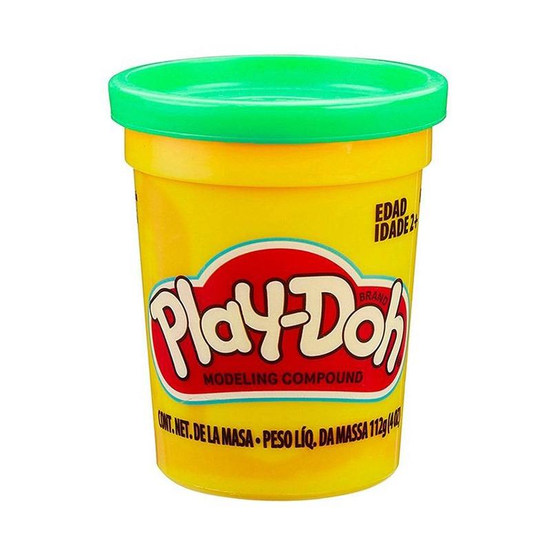 Hasbro Play-Doh B6756 Lata Individual Color Verde