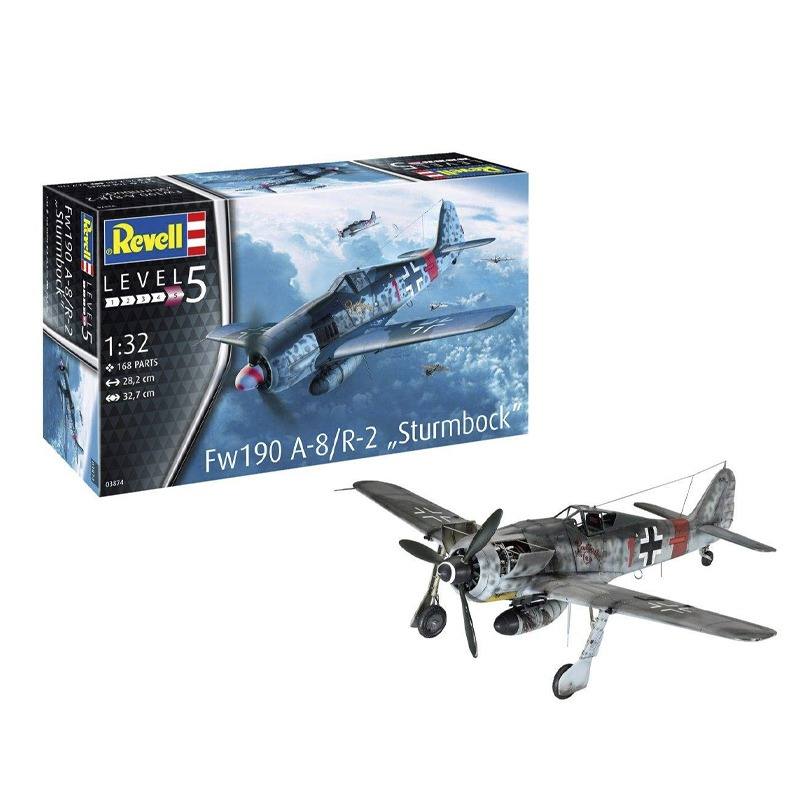 REVELL Modelo 3874 Fw190 A-8 Sturmbock