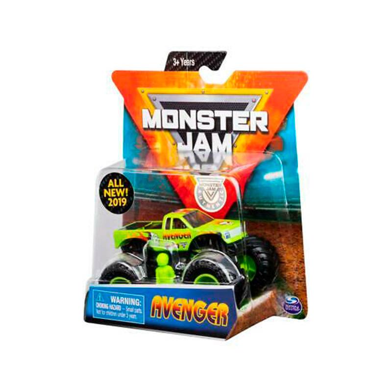 Spin Maste Monster Jam 6044941 Vehiculo X 1 Escala 1.64 Surtido