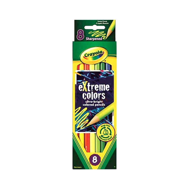 Crayola 681120 Lapices De Colores Extremos 8 Unidades