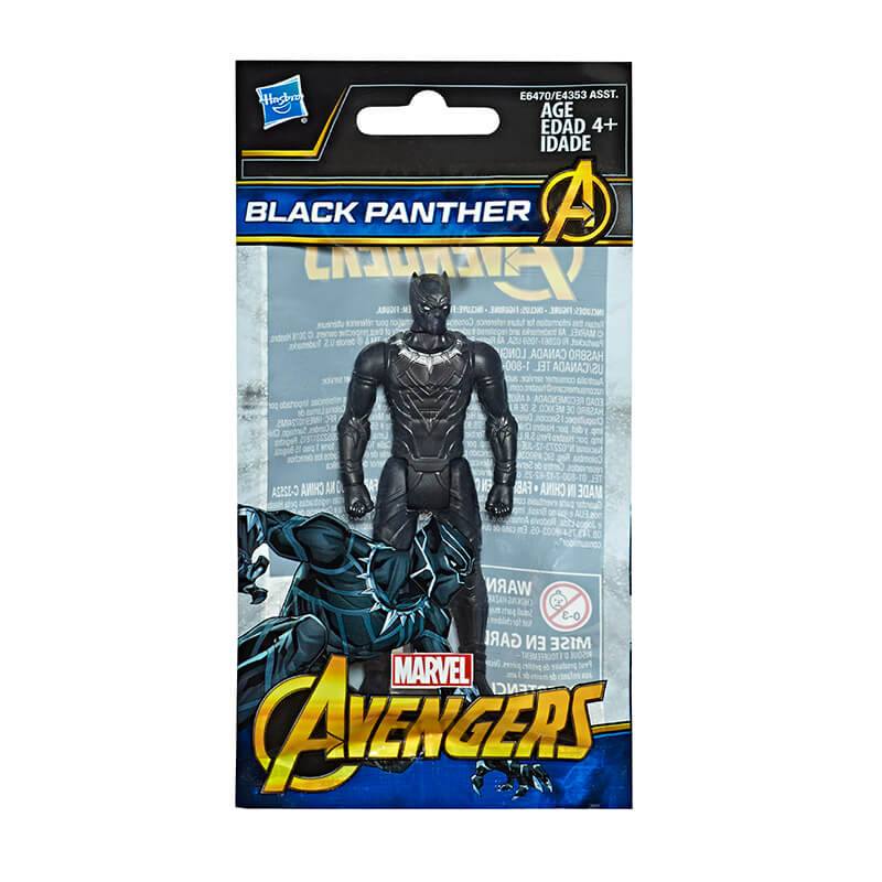 HASBRO Avengers E4353 Figura de 3.75" Black Panther (ASST 1/4)