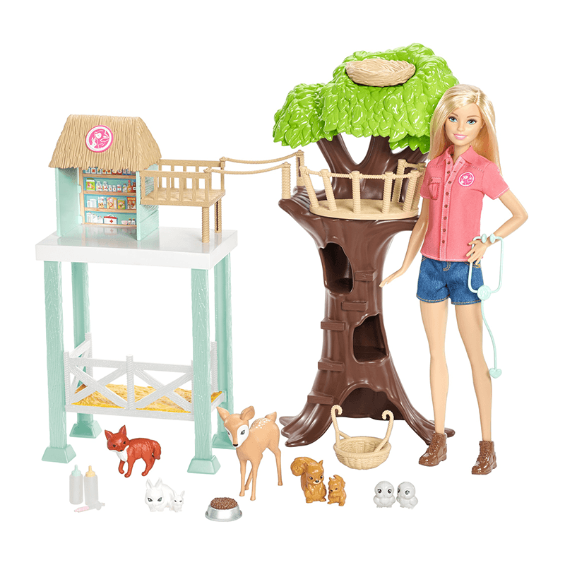 Mattel Barbie Fcp78 Centro De Rescate De Animales