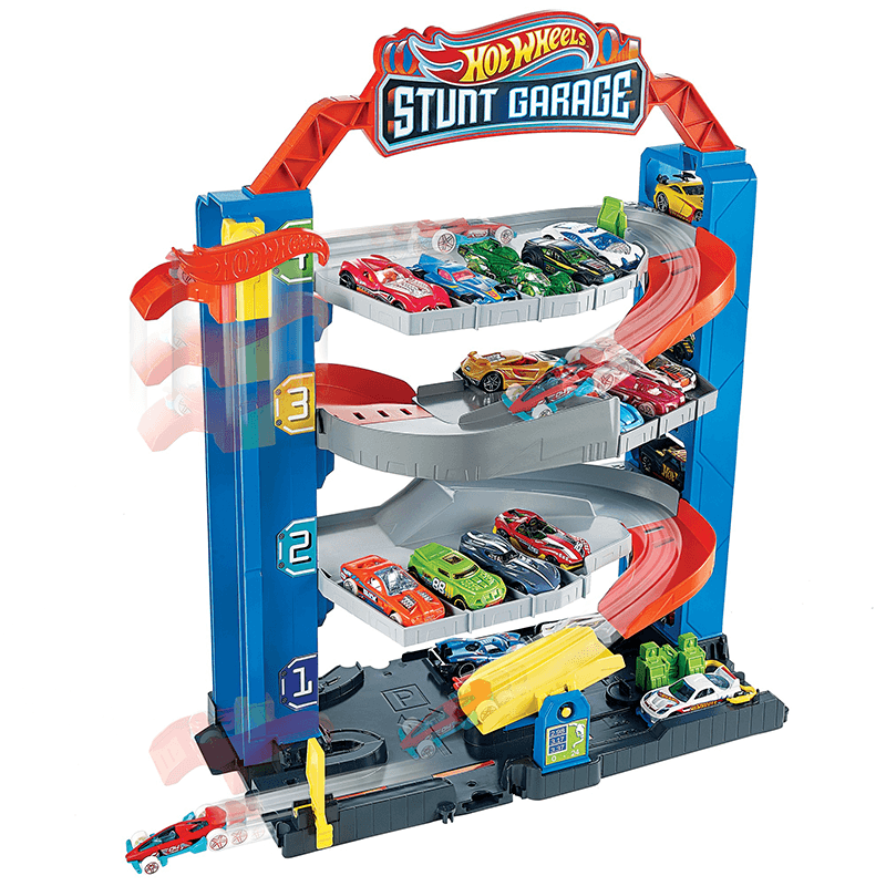 Mattel Hot Wheels Gnl70 Garage De Acrobaciass