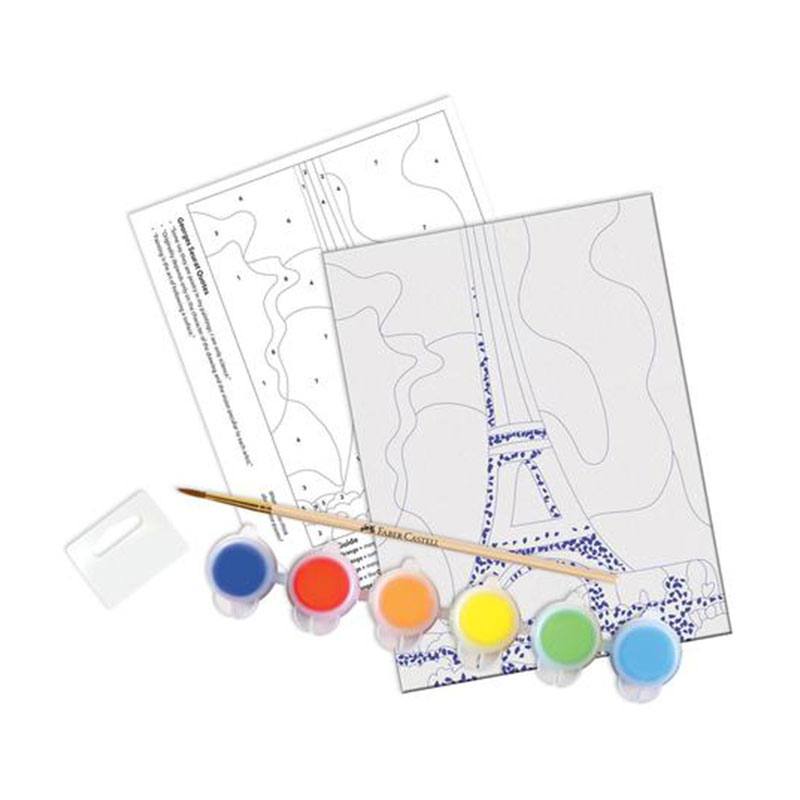 Faber Castell Pant By Number 14300 La Torre Eiffel De Seurat
