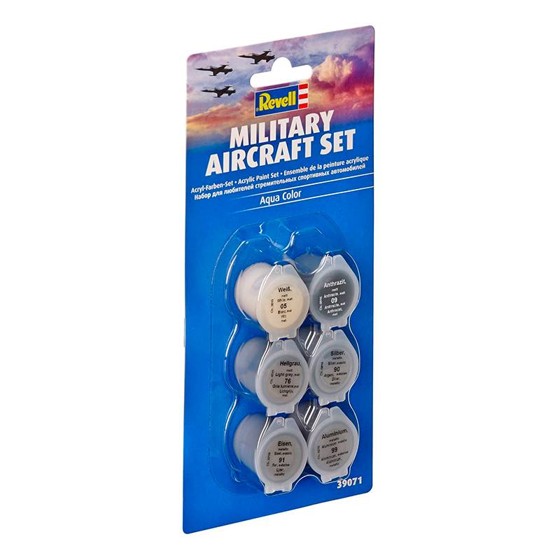 Revell Aqua Color 39071 Set De Pinturas De Aeronaves Militares