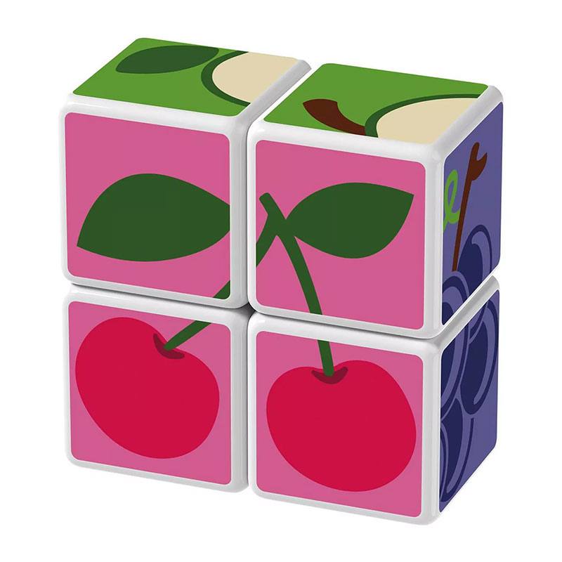 Geomag Magicube #131 Cubos Magneticos Fruta 7 Pcs