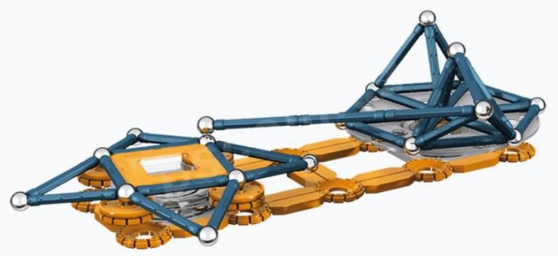 GEOMAG  Mechanics #762 Movimiento Magnetico 146 Pcs