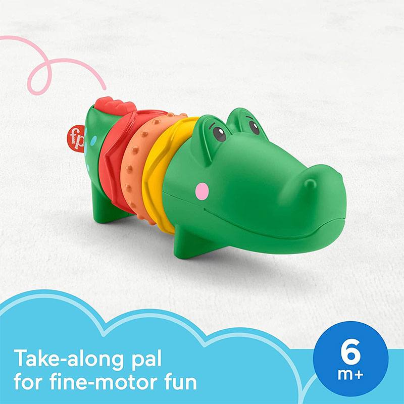 Mattel Fisher Price Gwl67 Sonaja De Cocodrilo Click Clack