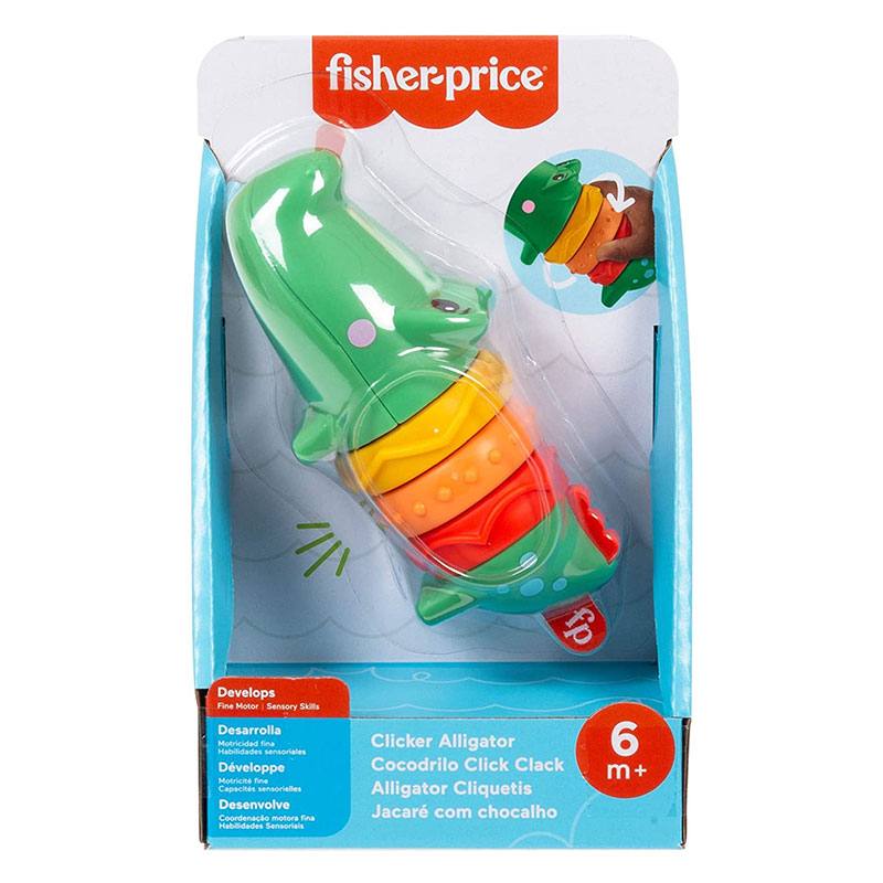 Mattel Fisher Price Gwl67 Sonaja De Cocodrilo Click Clack