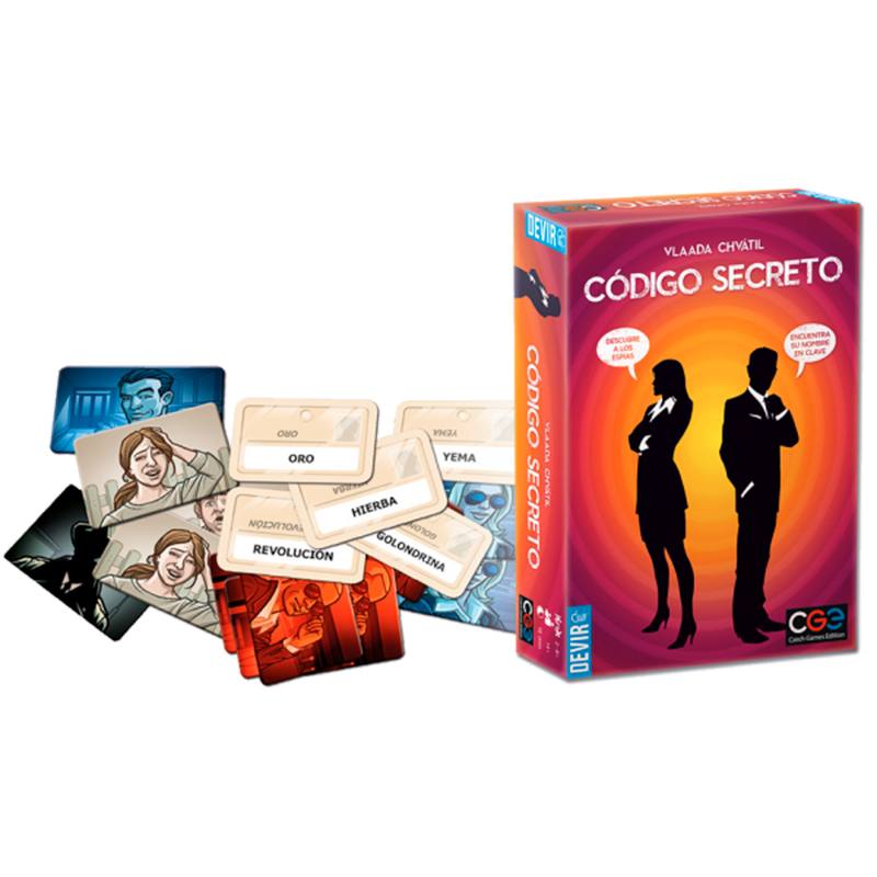 Devir Games 04D6 Juego De Mesa Codigo Secreto