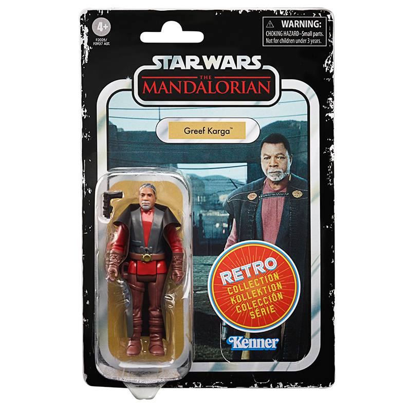 HASBRO Star Wars F0937 Figura de Accion The Mandalorian Greef Karga (ASST 2/7)