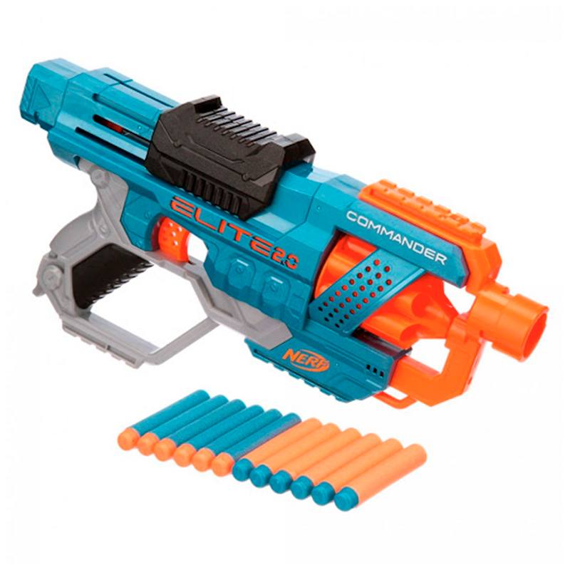 Hasbro Nerf E9486Sa00 Lanzador De Dardos Elite 2.0 Commander Rc-6