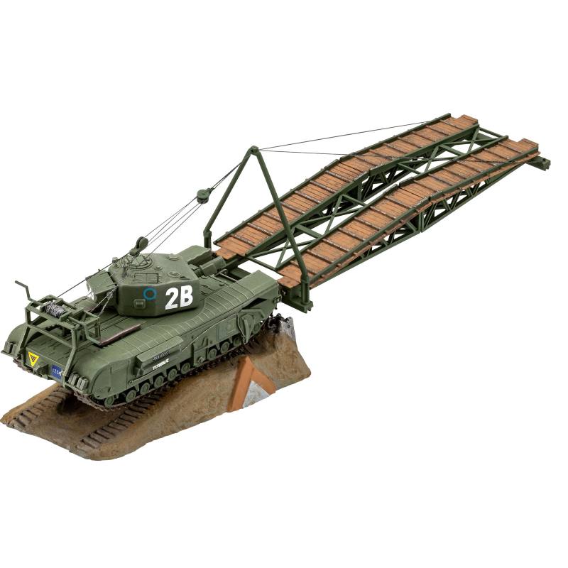 RevellModel Kit 03297 Tanque British Churchill Avre Escala 1/76
