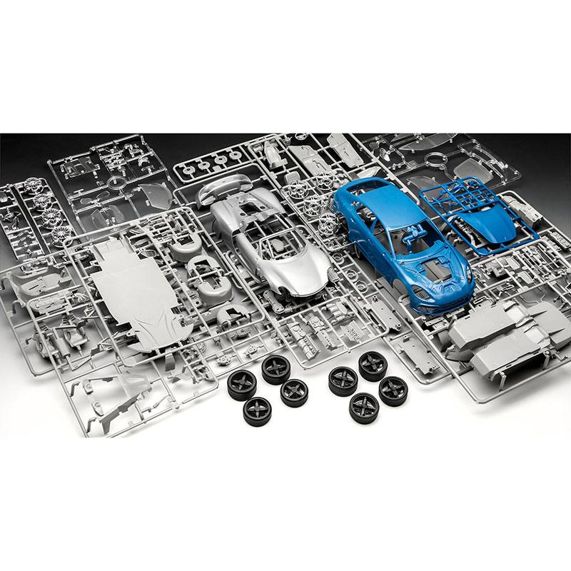 Revell Gift Set 05681 Vehiculo Porsche Panamera & Porsche 918 Spyder Escala 1/24