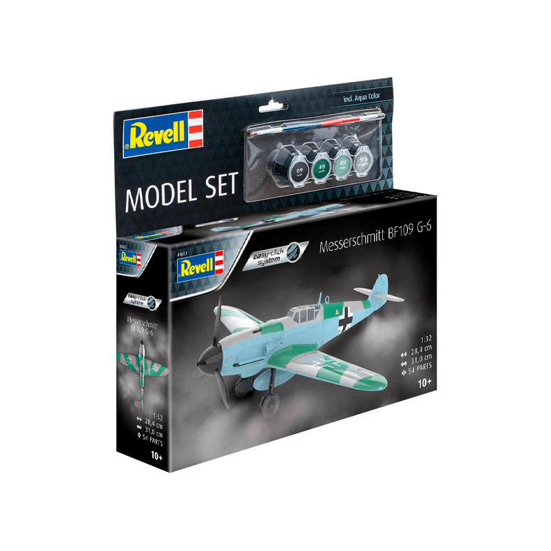 RevellModel Set 03653 Avion Messerschmitt Bf109G-6 Escala 1/48
