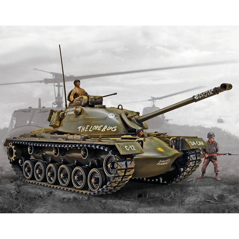 RevellModel 17853 Tanque M-48 A-2 Patton Escala 1/35