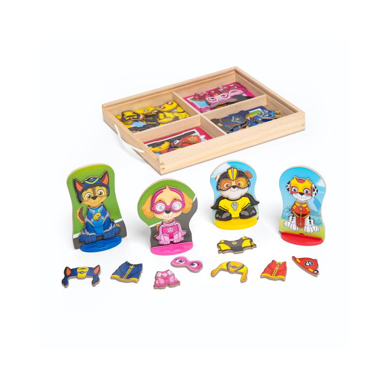 Melissa & Doug Desarrollo Psicomotriz 33267 Juego De Madera Paw Patrol Magneticas