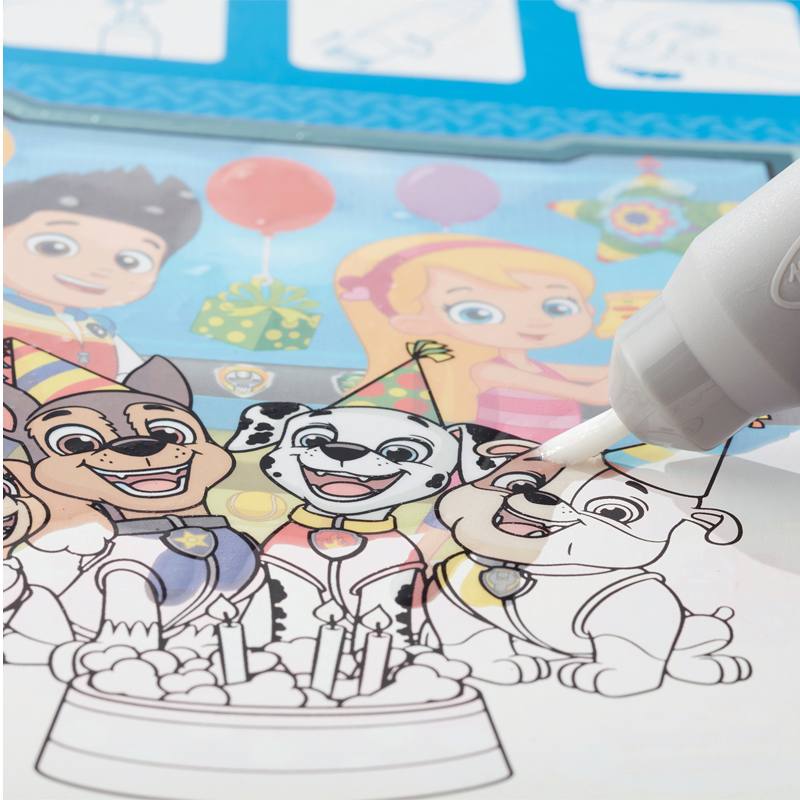 Melissa & Doug Set De Stickers 33251 Libro Para Colorear De Paw Patrol Con Pluma De Agua Recargable