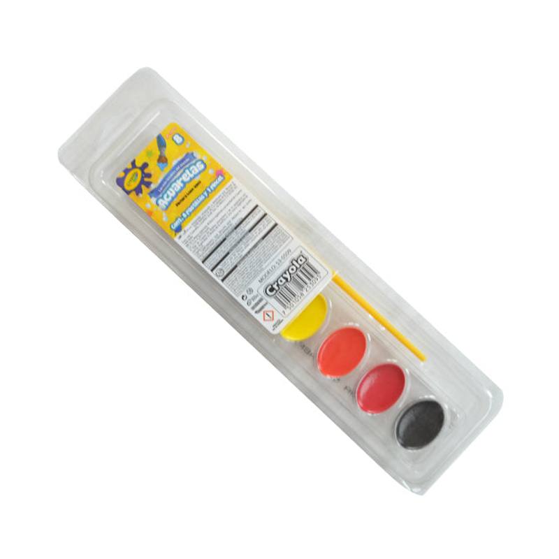 Crayola Cm530509 Acuarela Lavable 8 Colores No Toxicos