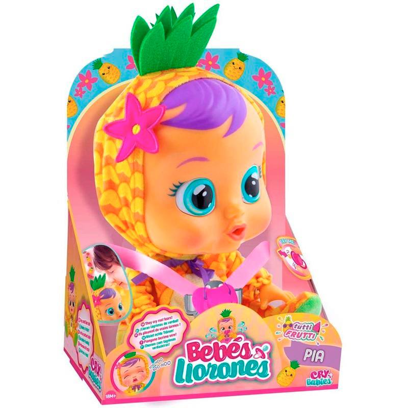 Boing Toys Cry Babies 93829 Mu¤Eca Tutti Frutti Pia (Asst. 2/3)