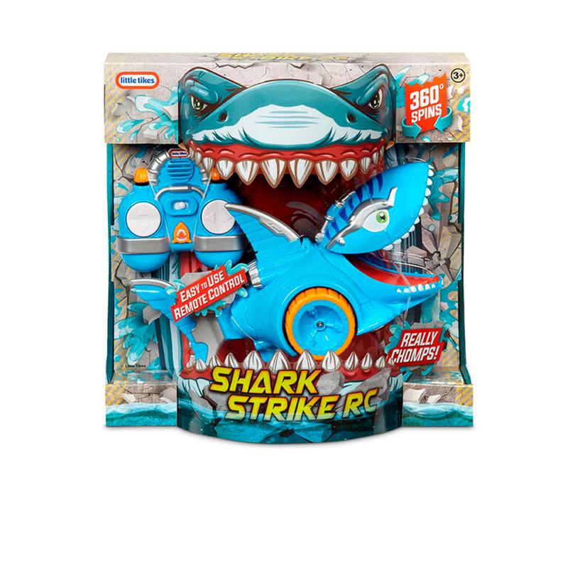 LITTLE TIKES Exterior 653933 Shark Strike RC Coche de Juguete con Control Remoto
