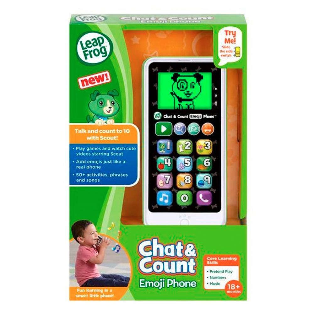 Boing Toys Leapfrog 80-603739 Telefono Scout Emoji