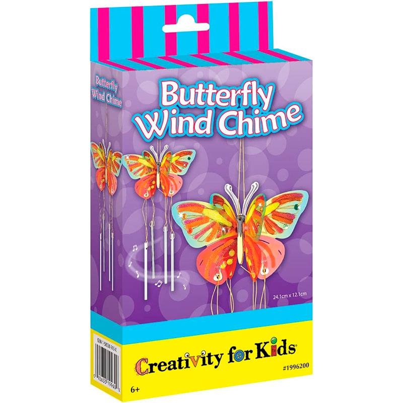 Creativity For Kids 1996000 Kit De Carrillon De Viento Mariposa