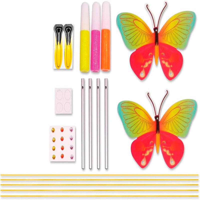 Creativity For Kids 1996000 Kit De Carrillon De Viento Mariposa