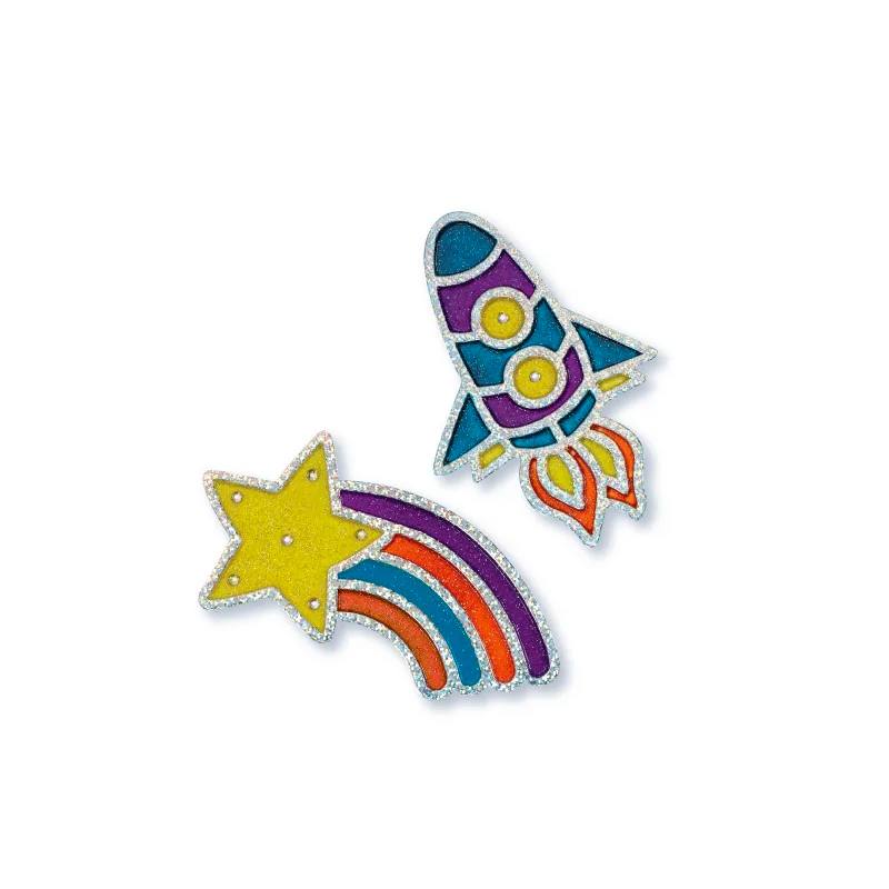 CREATIVITY FOR KIDS 6292000 Window Art Viaje al Espacio