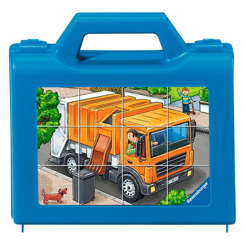 RAVENSBURGER Rompecabezas Para Nios 74068 mis vehiculos favoritos 12 Piezas
