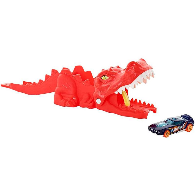 Mattel Hot Wheels City Gvf41 Lanzador De Carritos Dino