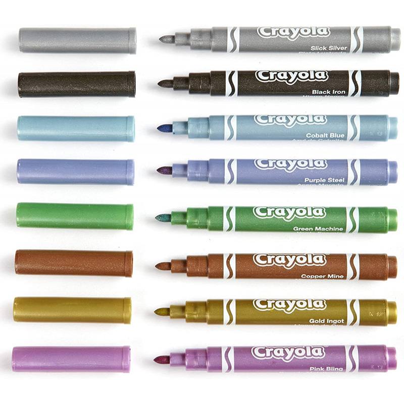 Crayola Marcador Metalicos 8 Colores