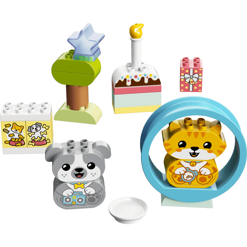 Lego Duplo Mi Primer Cachorro Y Gato Con Soidos