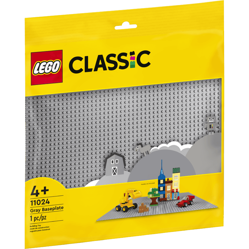 Lego Classic 11024 Placa Base Gris