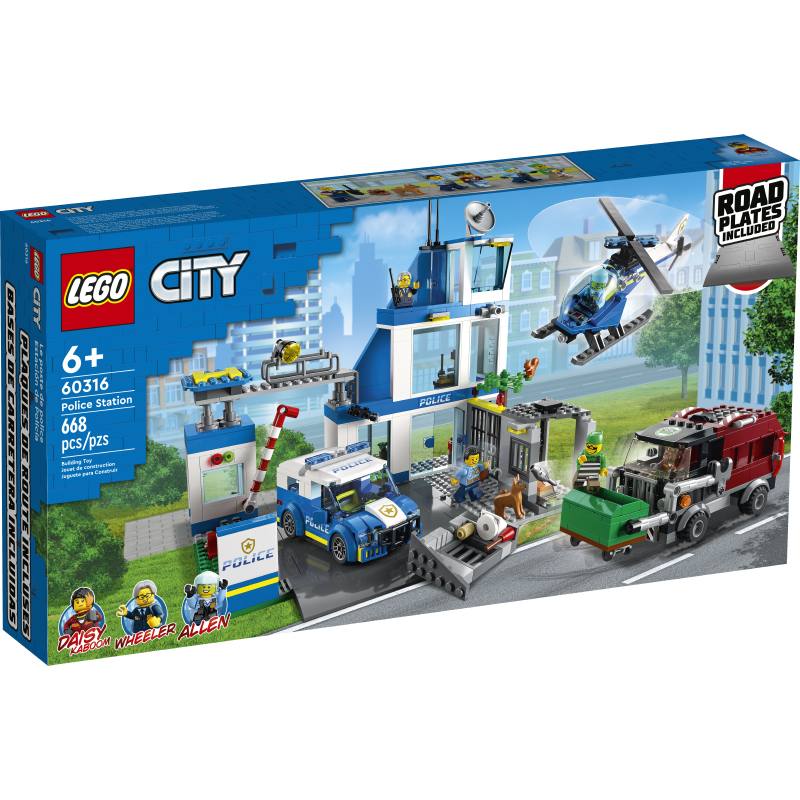 Lego City 60316 Estacion De Policia