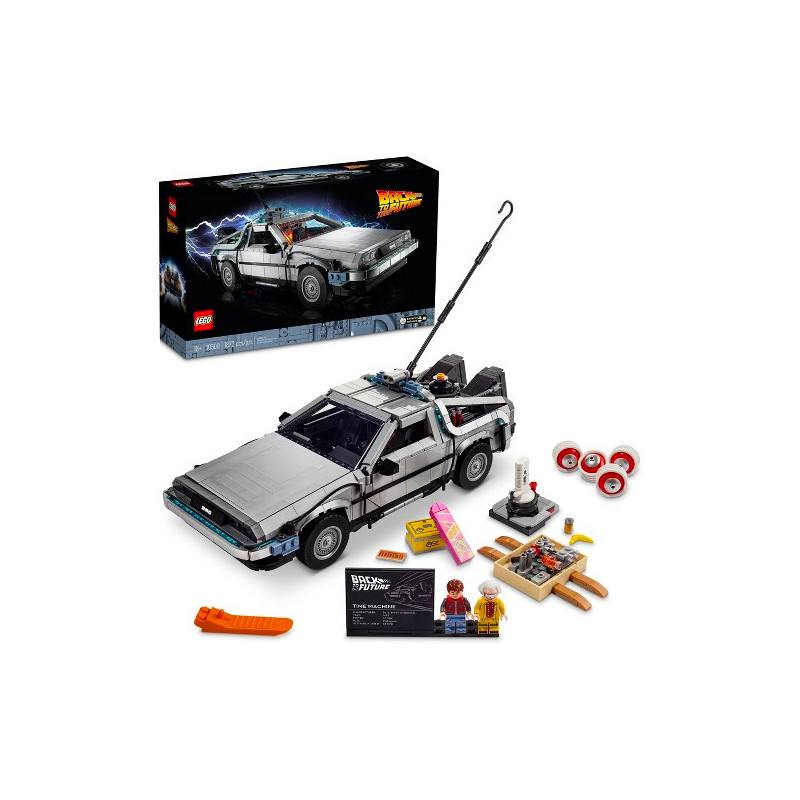 Lego Icons 10300 Vehiculo Maquina Del Tiempo Back To The Future