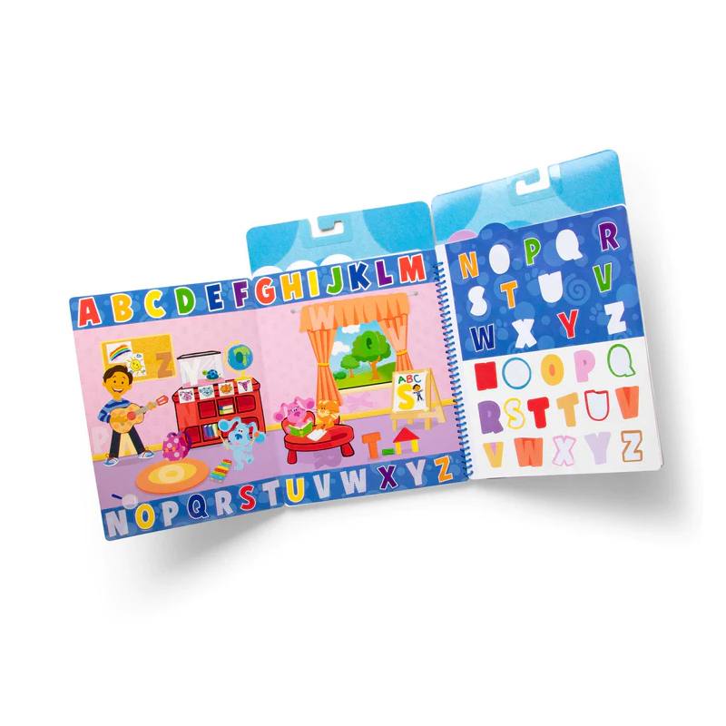 MELISSA & DOUG Blues Clues  & You! Restickable Stickers - Lettersyy Numbers