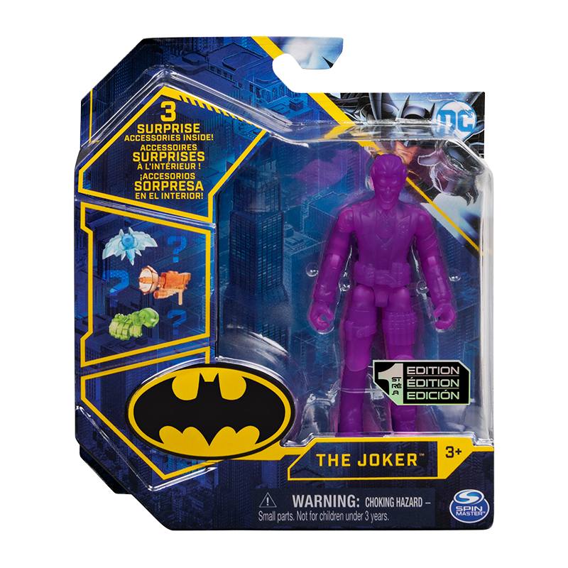 "Boing Toys Dc Comics 6055946 Figura De 4"""" Con 3 Accesorios Joker"""