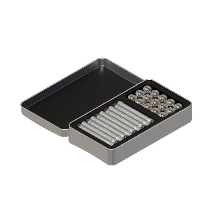 GEOMAG 040 Barras Magneticas Pro-L con Estuche 53 pcs