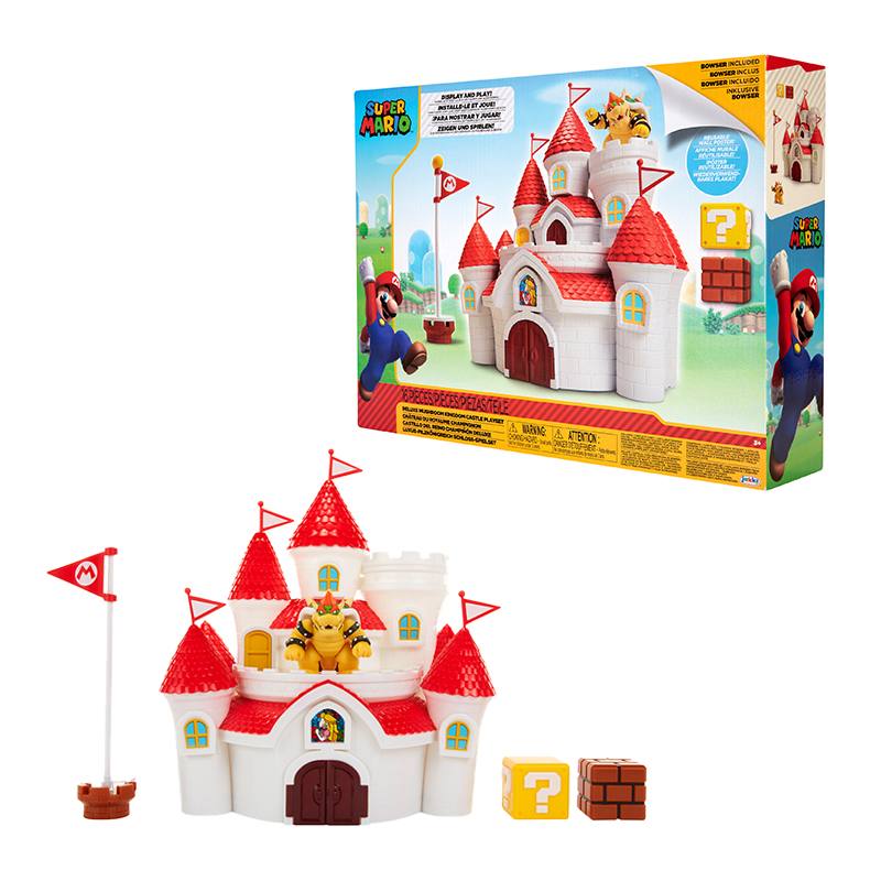 Jakks Pacific Nintendo  58541-4L Set de Castillo Reino de los Hongos