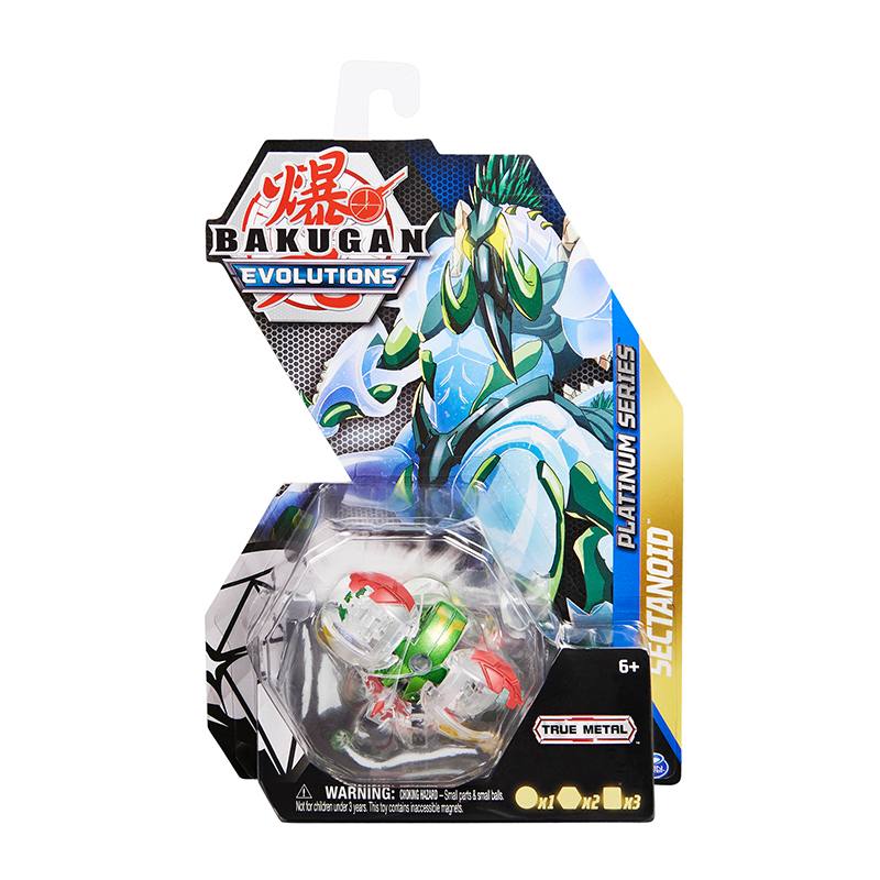 Boing Toys Bakugan 6063393 Evolucion Platinium Series / Sectanoid