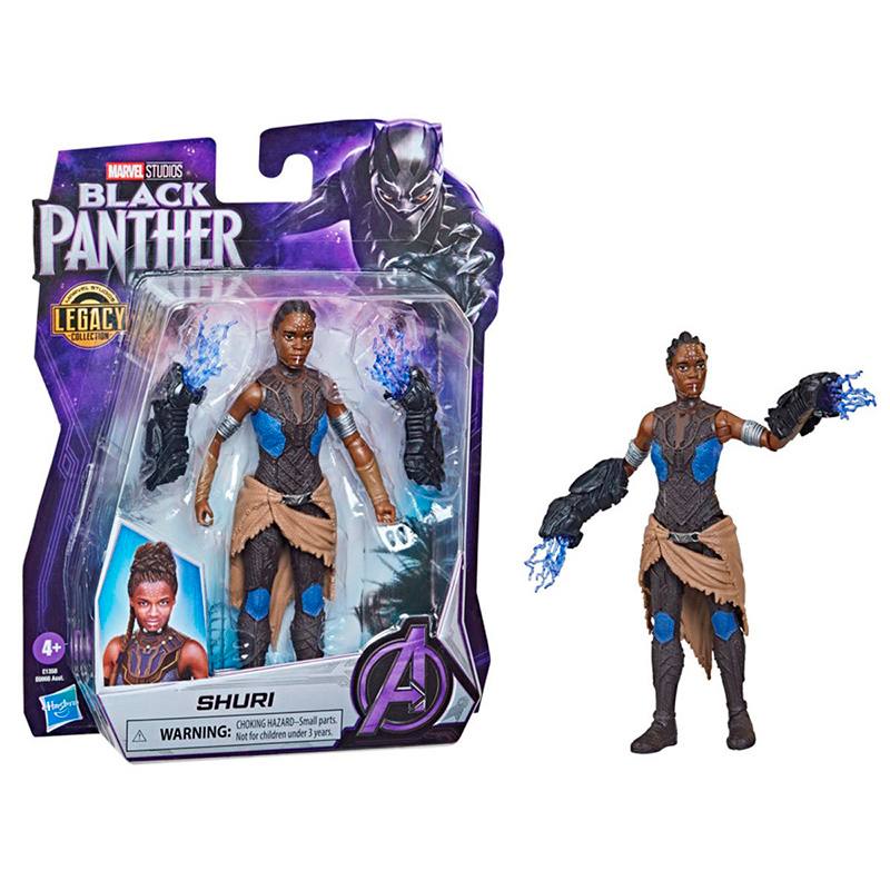 HASBRO E0868AS21 Marvel Figura De Accion Black Phanter  Shuri (ASST 3/3)