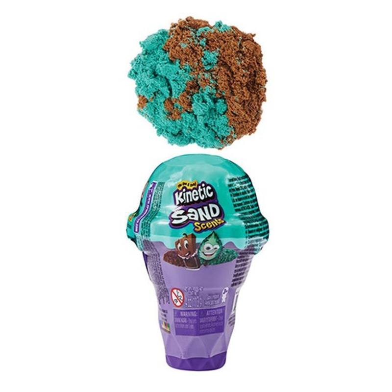 Spin Master Kinetic Sand 6058757 Contenedor Forma De Helado - Chicle
