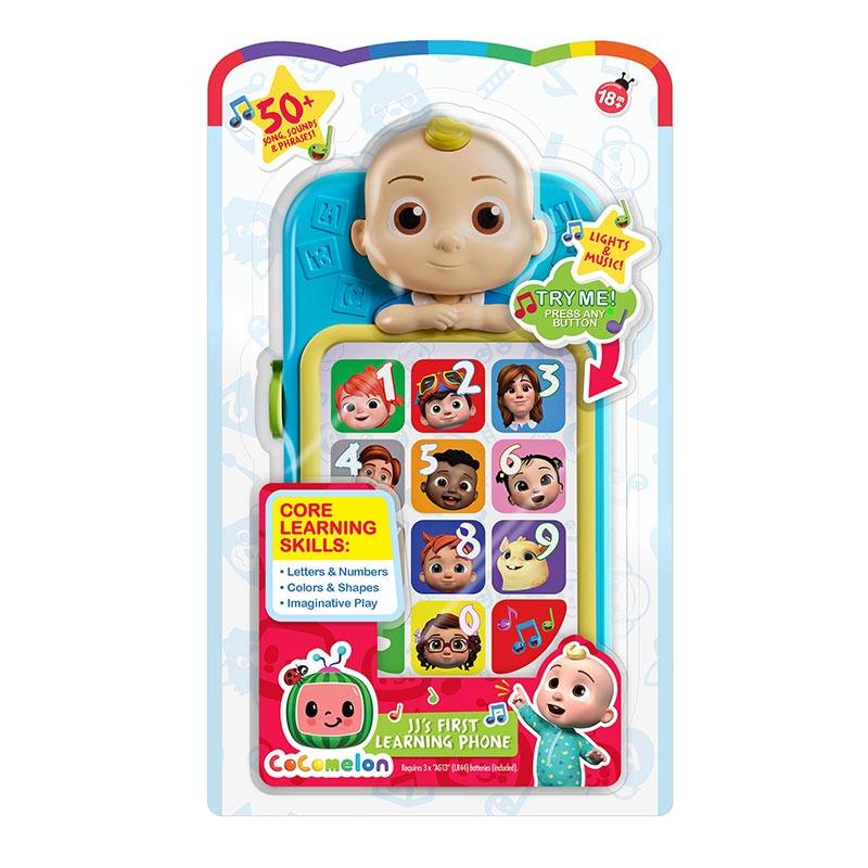 BOING TOYS Cocomelon 96114 Primer Telefono de Aprendizaje